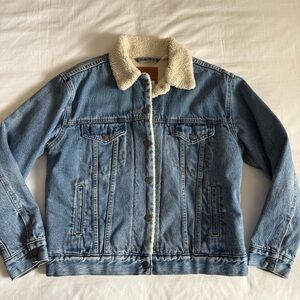 Levi’s Denim Sherpa Jacket